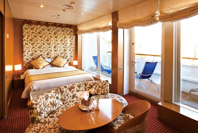 Costa Victoria Mini Suite Kabin Costa Victoria Mini Suite Kabin